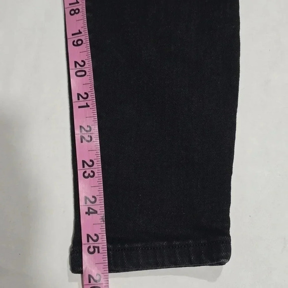Everlane The Curvy High Rise Skinny Jean 25 Crop Black Wash 25.5" Inseam - Picture 9 of 9